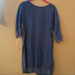 Life in Progress Denim Shift Dress Size XS